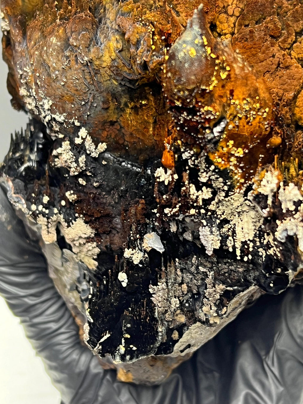 Museum Quality Extra Large Limonite With Stalactite Goethite, For Special Collector Item - Crystal Gemstone AE 