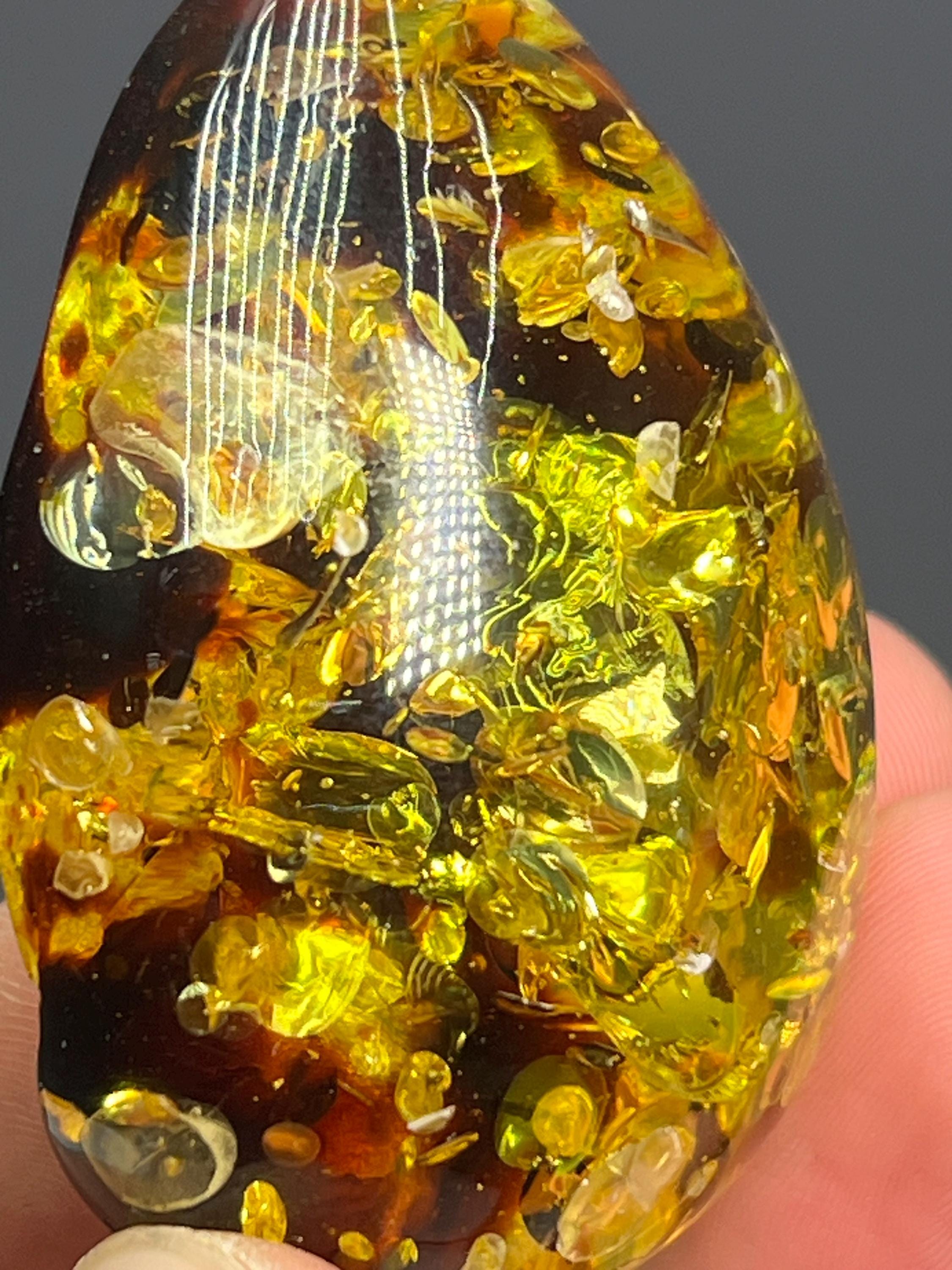 Amber Specimen - Russia - Crystal Gemstone AE 