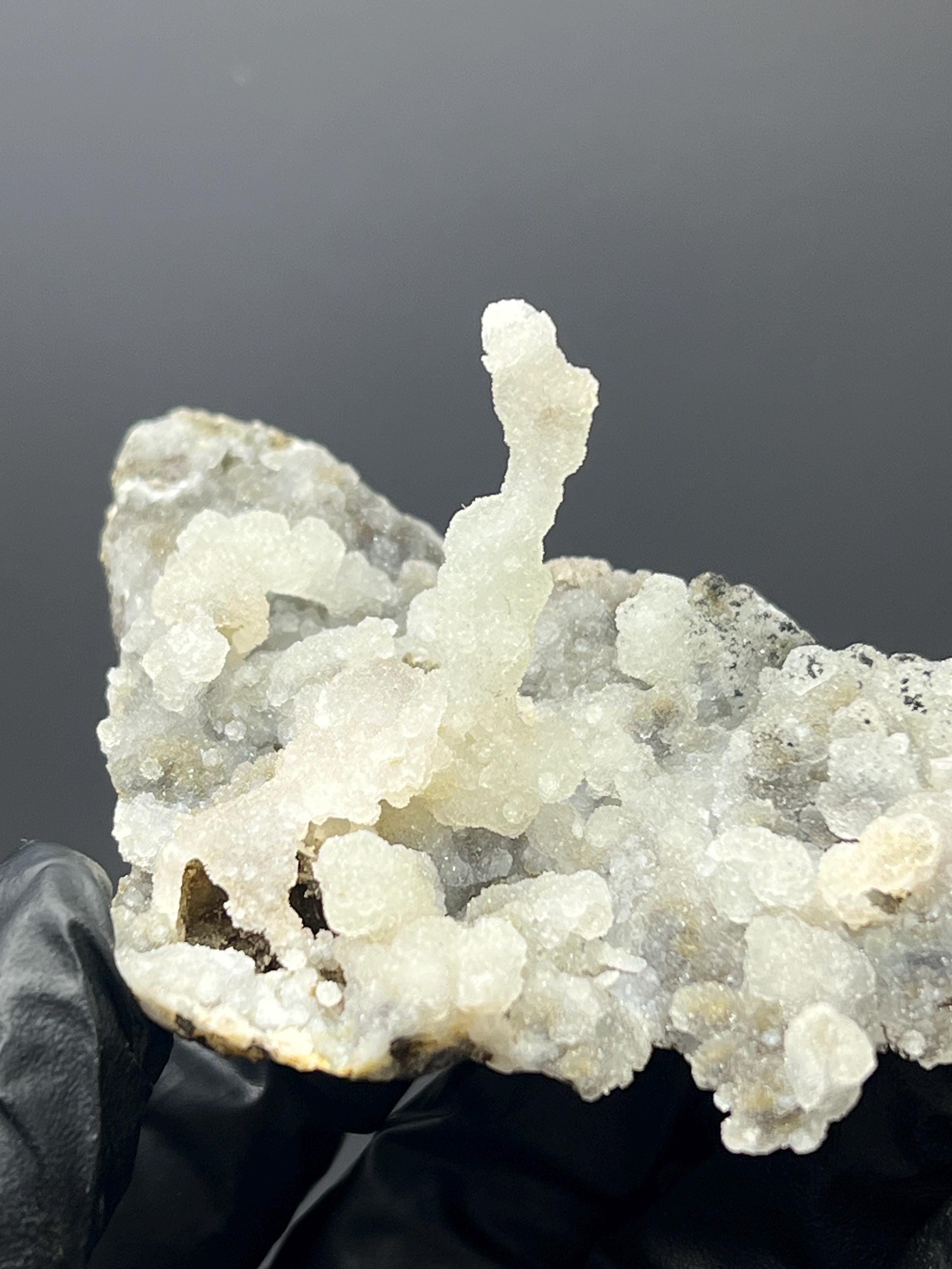 Chalcedony Stalactites Druzy - Crystal Gemstone AE 