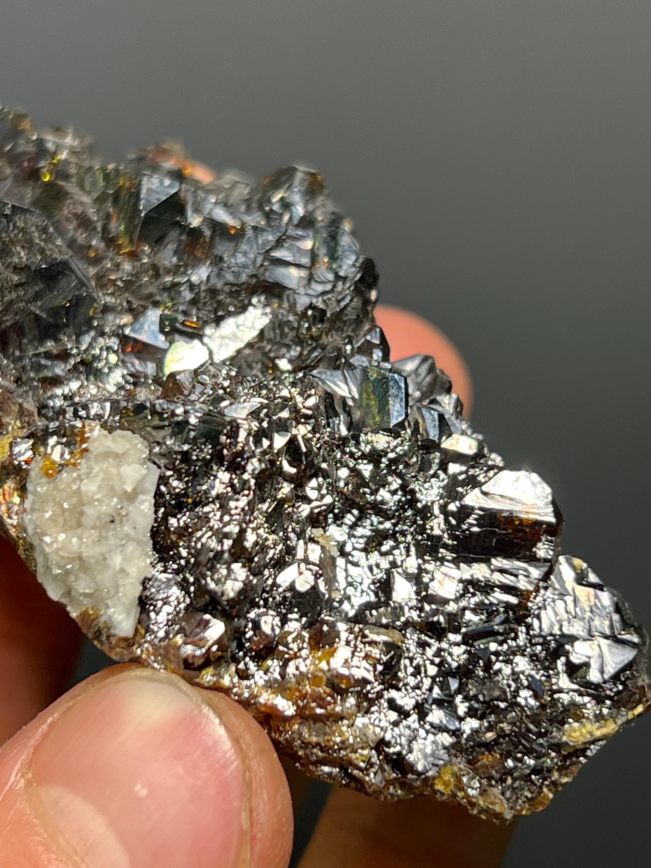Special Piece! Dark Red Colors Alloy Sphalerite Specimen - China - Crystal Gemstone AE 