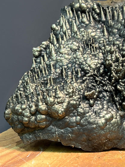 Museum Grade Golden Color Stalactite Goethite, For Special Collection - Crystal Gemstone AE 