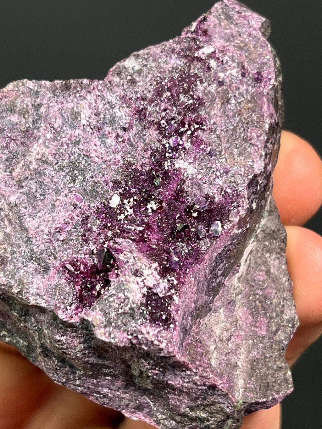 Very Special Two Sided Kammererite Specimen - Crystal Gemstone AE 