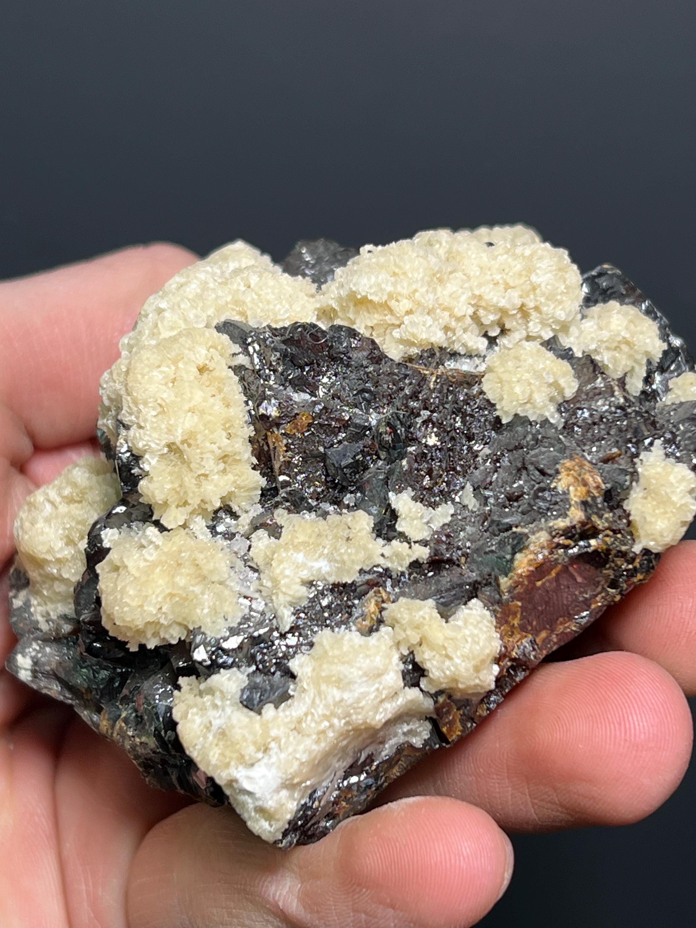 Barite With Sphalerite Specimen, 592gram - Crystal Gemstone AE 