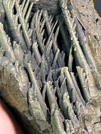 Museum Quality Very Special Golden Color Stalactite Goethite - Crystal Gemstone AE 