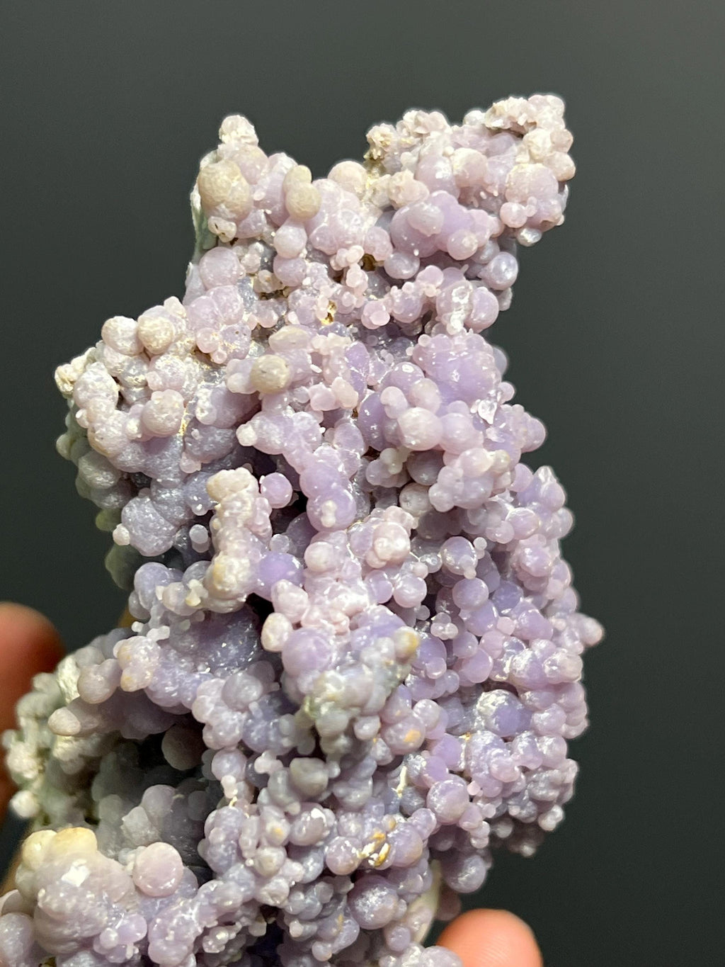 Grape Agate Chalcedony - Indonesia - Crystal Gemstone AE 