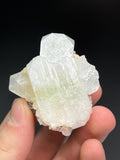 Fluorapophyllite With Apophyllite Stilbite - Crystal Gemstone AE 