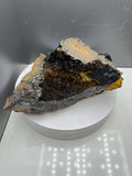 Extra Large! Limonite And Specularite on Stalactite Hematite - Crystal Gemstone AE 