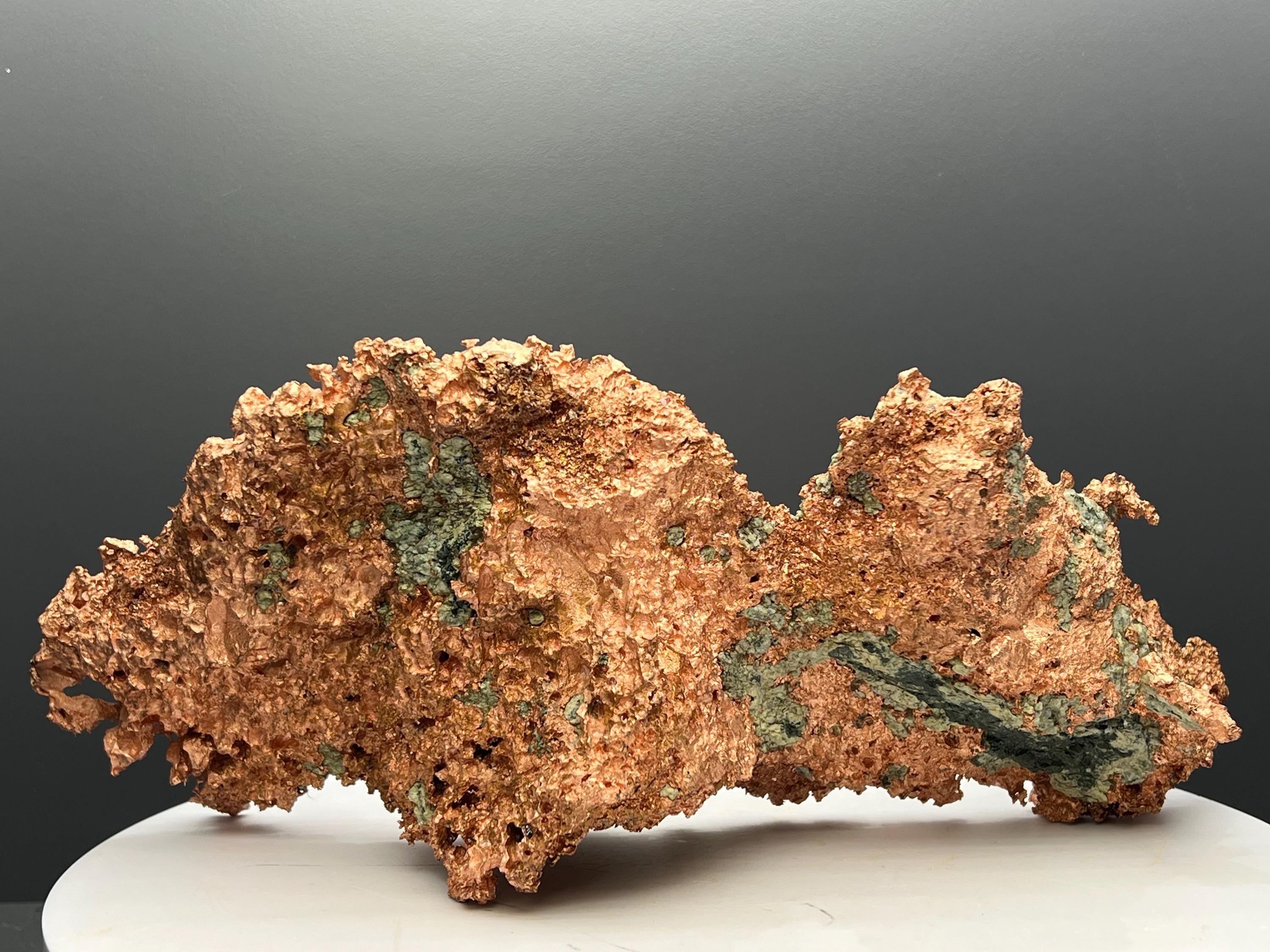 Museum Grade Large Size Native Copper - Crystal Gemstone AE 