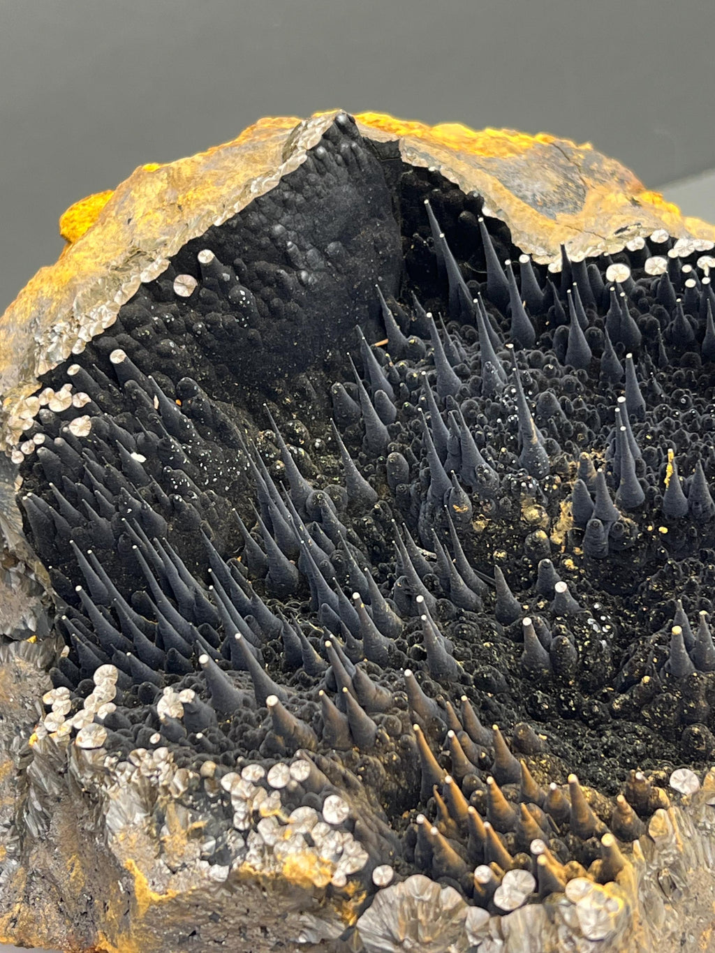 Museum Quality!! Very Showy Stalactite Goethite Mineral, Special Collections Piece - Crystal Gemstone AE 