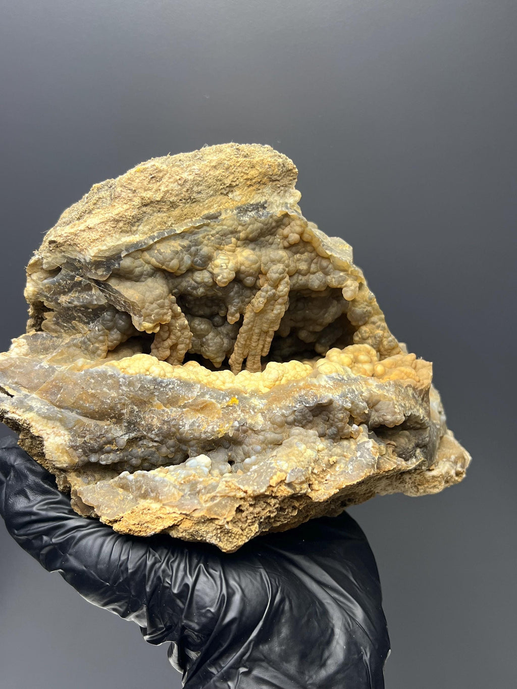 Large Size Stalactites Chalcedony Specimen - Crystal Gemstone AE 