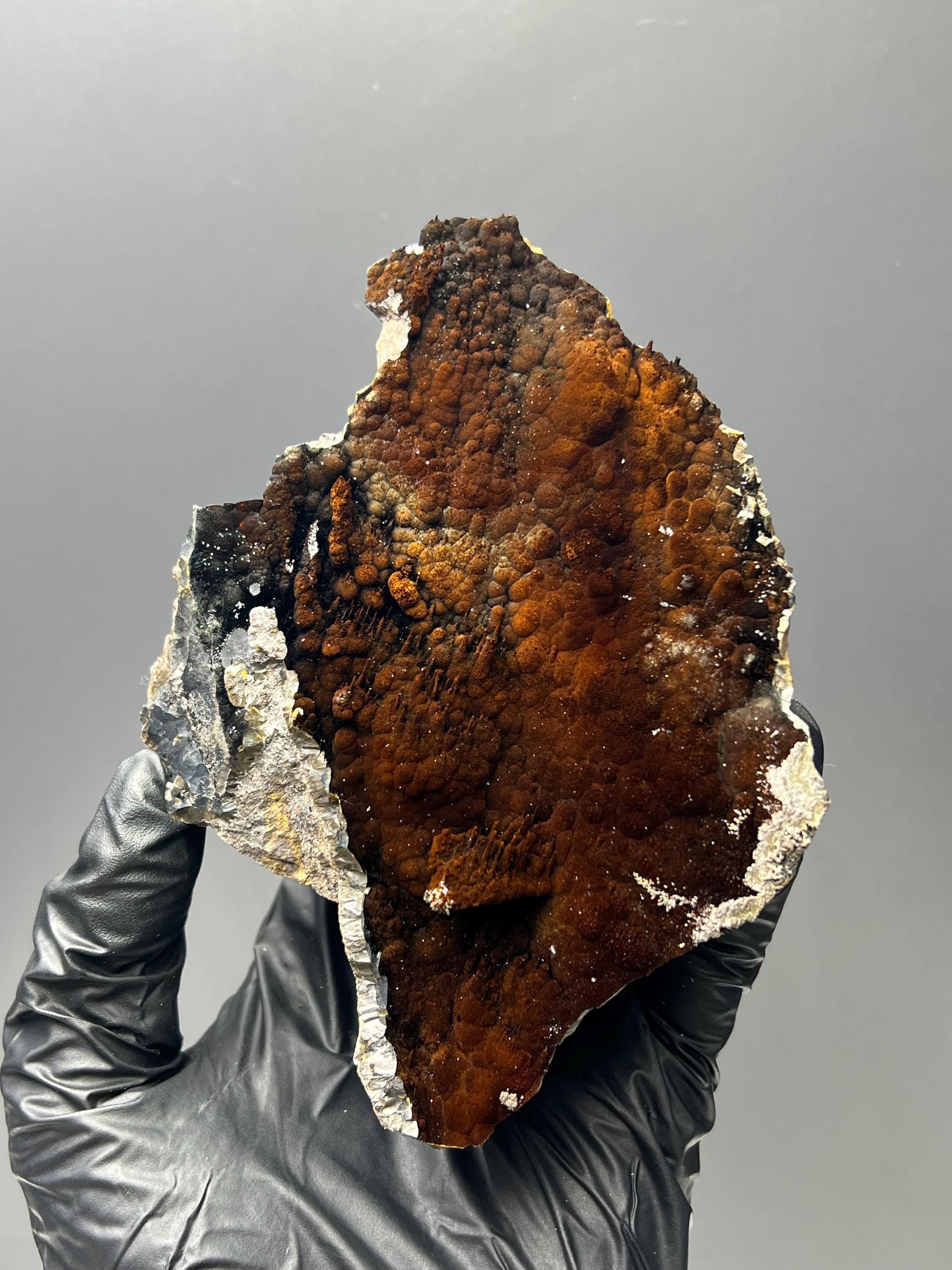 Limonite With Small Stalactites Botryoidal Goethite Specimen - Crystal Gemstone AE 