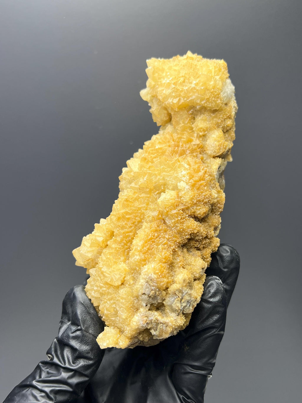 Orange Crystal Calcite Specimen - Kayseri, Turkey - Crystal Gemstone AE 