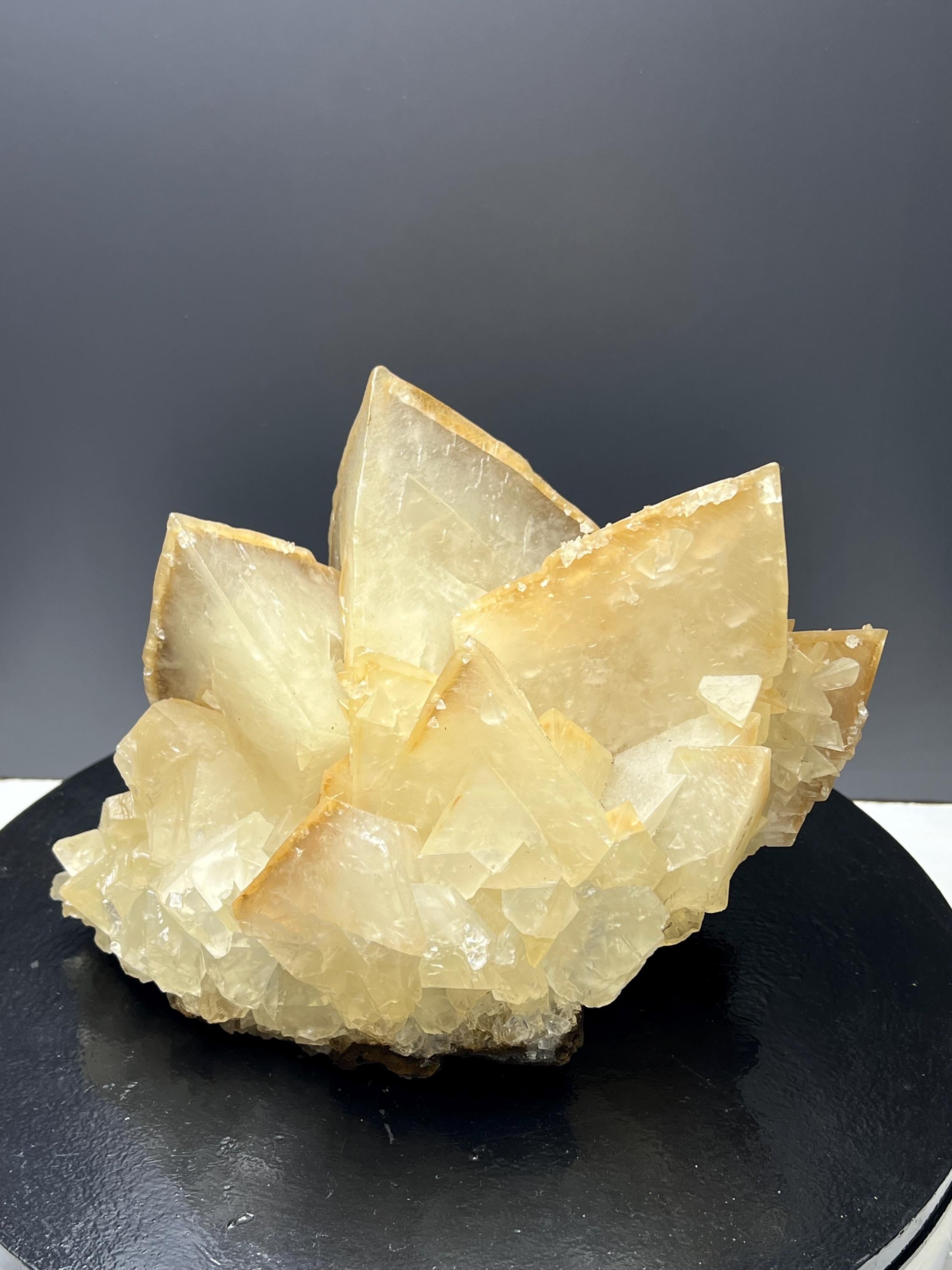 Very Unique, Museum Grade Big Tooth Crystal Calcite Specimen - Crystal Gemstone AE 