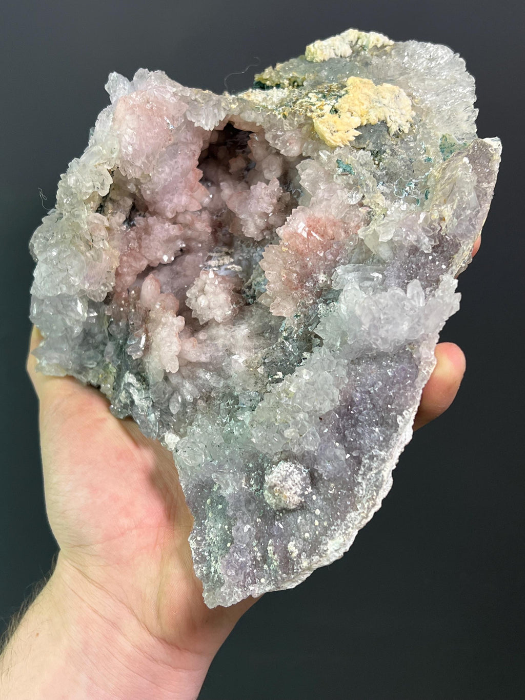 Flower Crystal Amethyst - Crystal Gemstone AE 