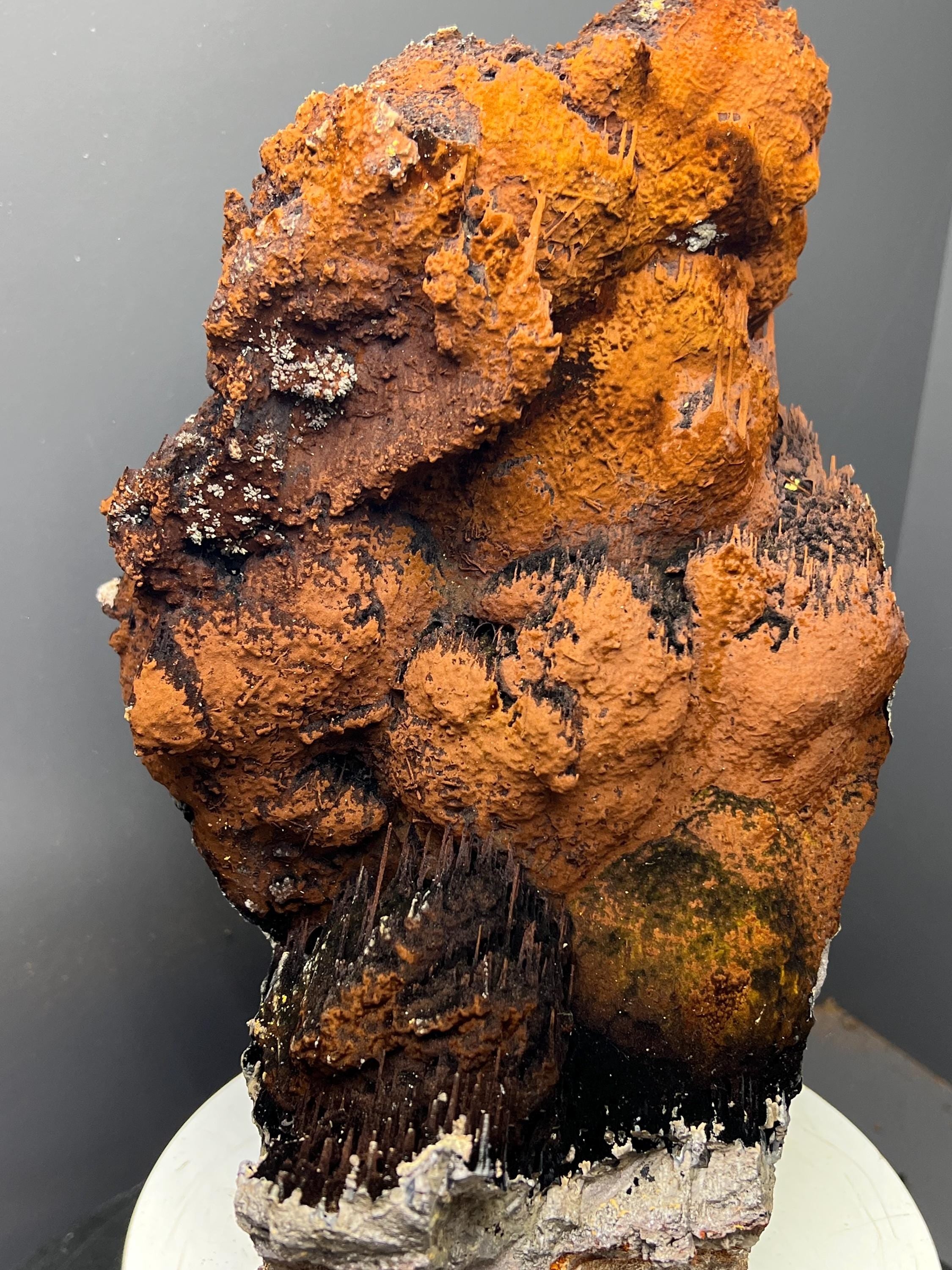 Stalactite Goethite with Limonite, Museum Quality Mineral Specimen - Crystal Gemstone AE 