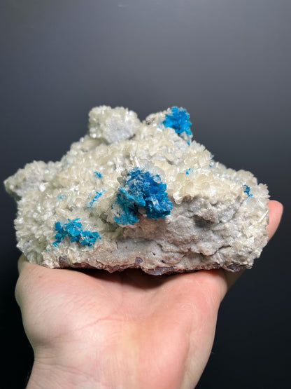 Museum Grade Cavansite On Stilbite Specimen