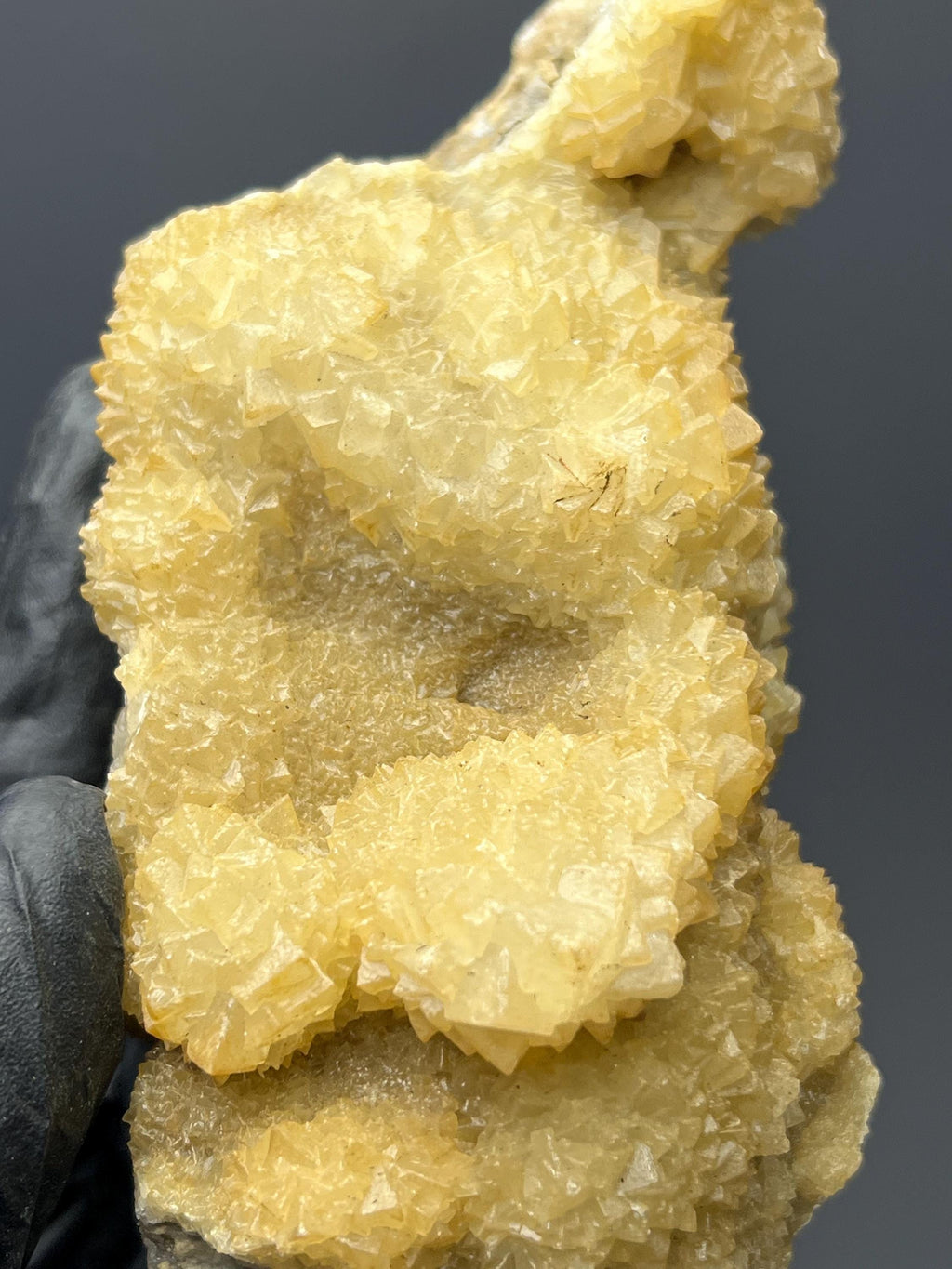 Orange Crystal Calcite Specimen - Kayseri, Turkey - Crystal Gemstone AE 