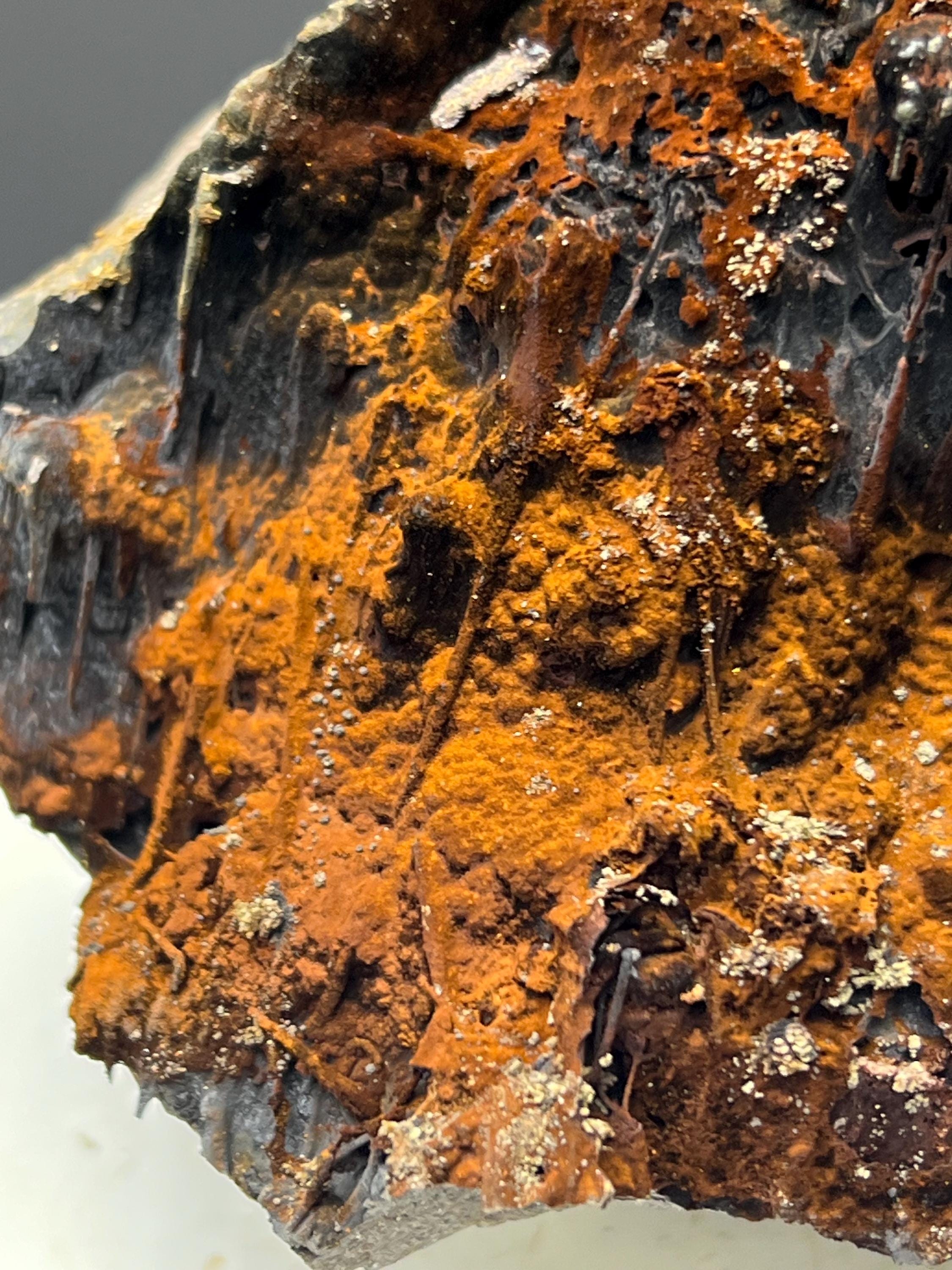 Museum Grade, Very Showy Limonite And Specularite With Stalactites Goethite Specimen - Crystal Gemstone AE 