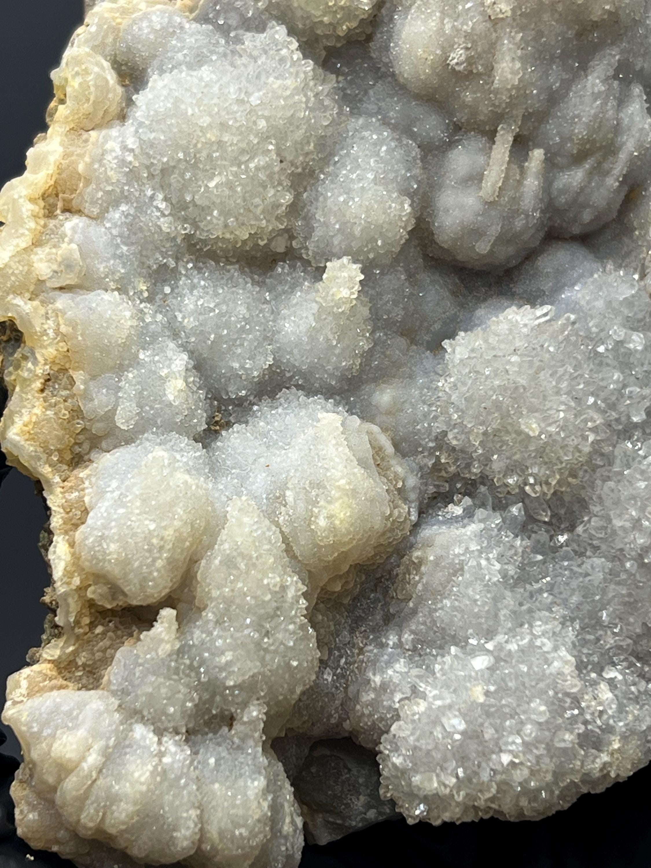 Chalcedony & Calcite Specimen - Crystal Gemstone AE 