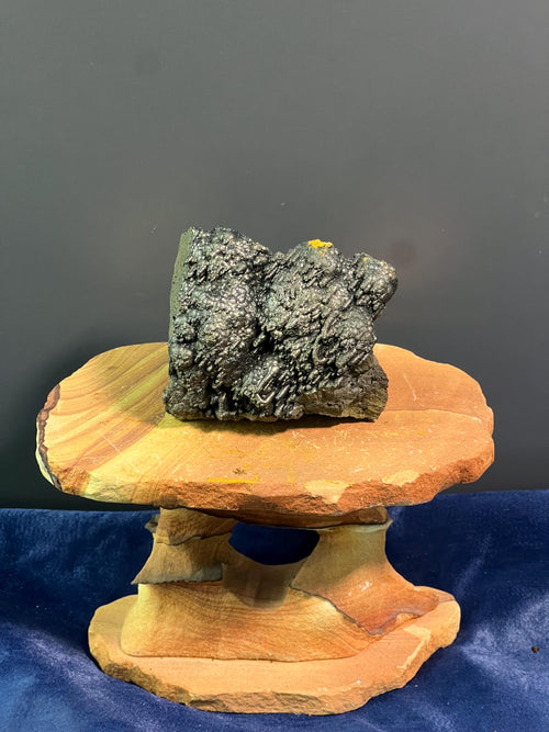 "Museum Grade" Stalactite And Botryoidal Formation Golden Color Goethite - Crystal Gemstone AE 