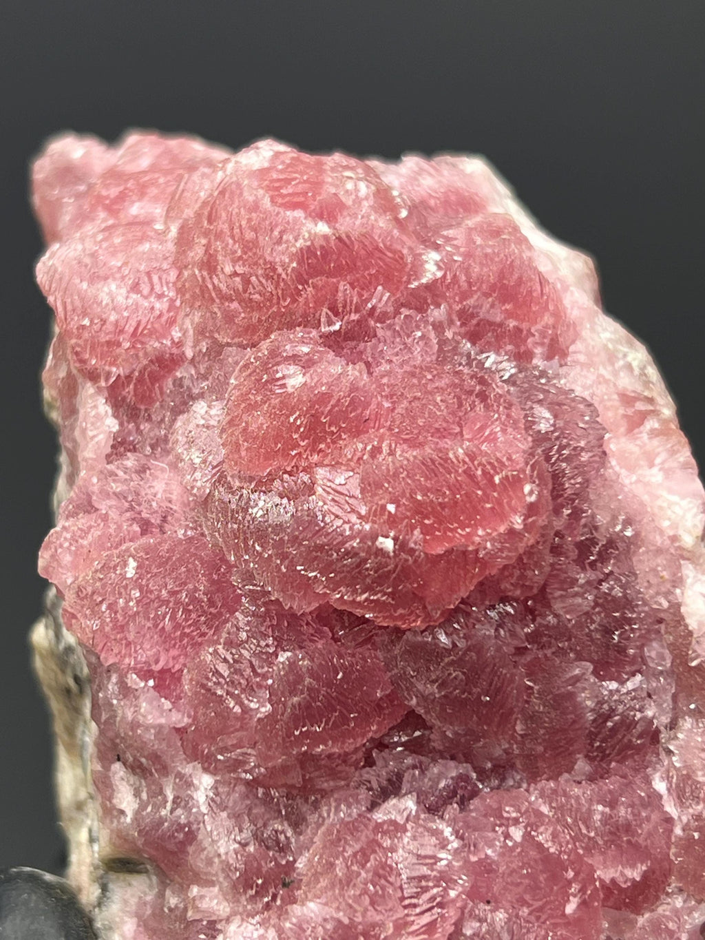 Moroccan Cobaltian Calcite Specimen - Pink Crystal Mineral Decor - Crystal Gemstone AE 