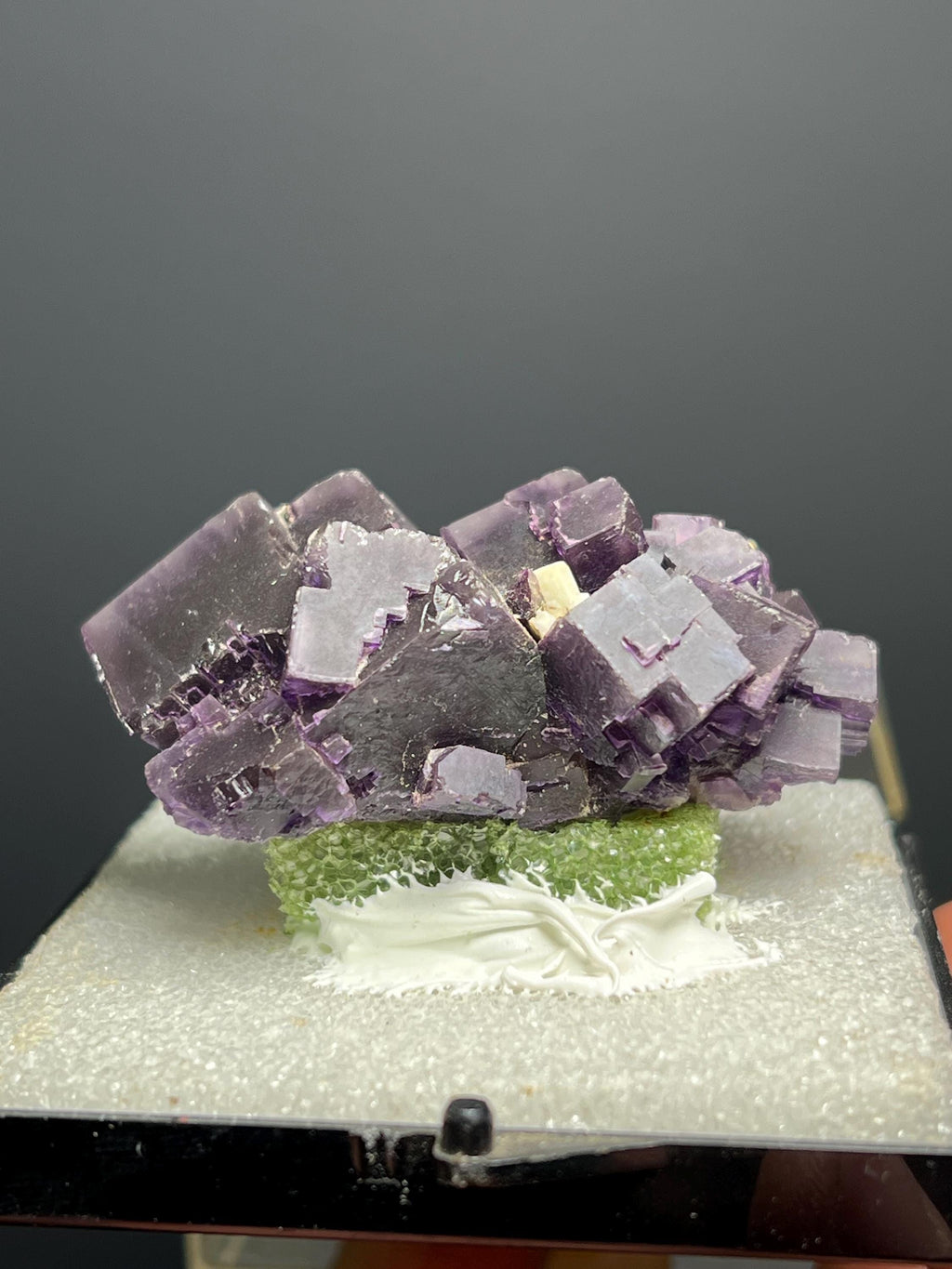 Beautiful Purple Fluorite Specimen - Crystal Gemstone AE 