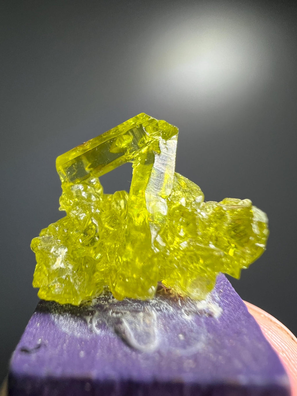 Brazilianite Specimen - Natural Crystal Formation, Brazil - Crystal Gemstone AE 