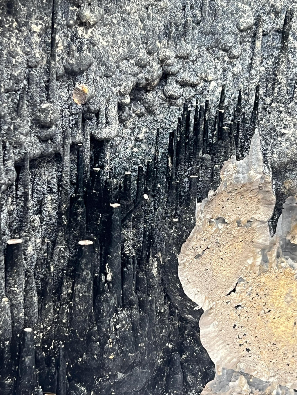 Museum Quality, Extra Large Stalactite Goethite Mineral, For Special Collections - Crystal Gemstone AE 