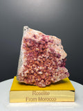 Moroccan Roselite Specimen: Delicate Pink Cobalt Mineral - Crystal Gemstone AE 