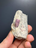 Ruby In Zoisite - Tanzania - Crystal Gemstone AE 