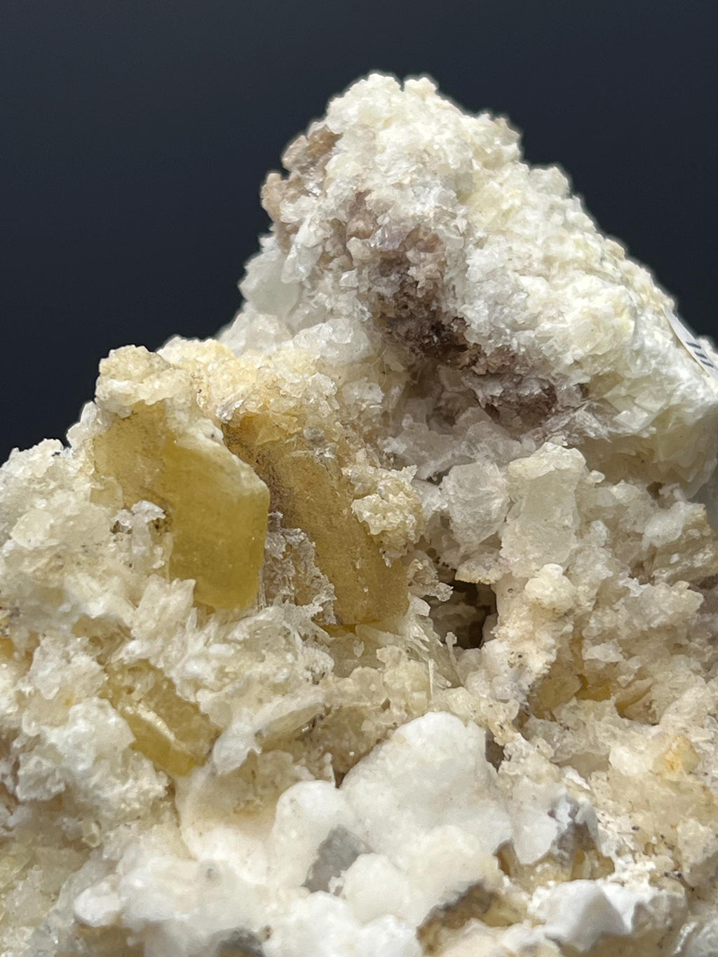 Barite With Calcite - Crystal Gemstone AE 
