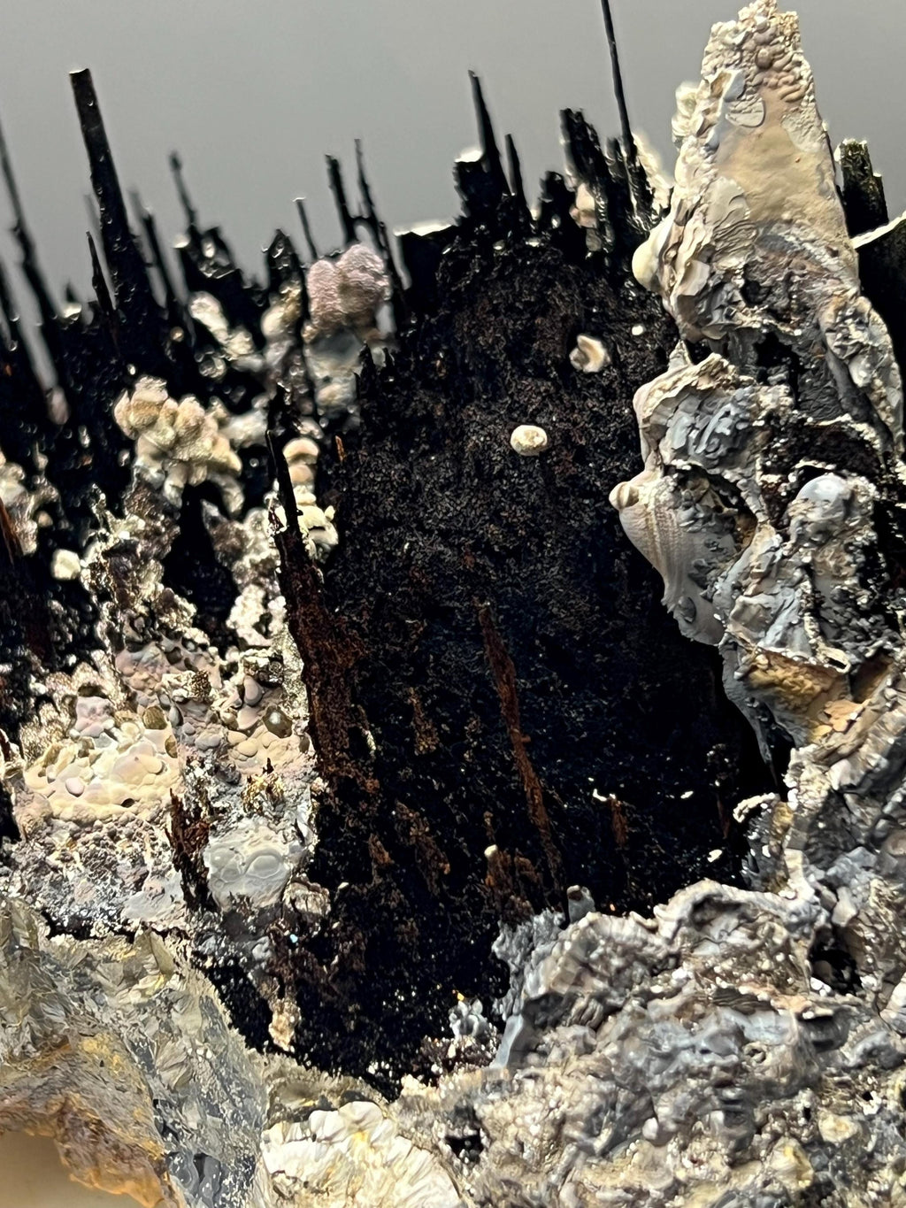 Museum Quality, Very Special, Specularite And Limonite With Stalactite Goethite Specimen - Crystal Gemstone AE 