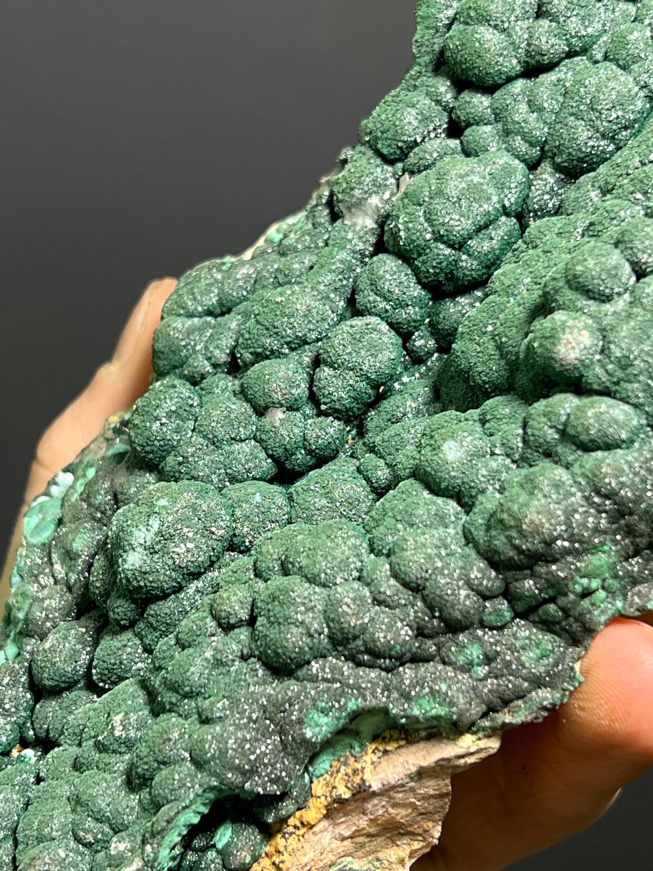 Malachite Specimen, 760gram - Crystal Gemstone AE 