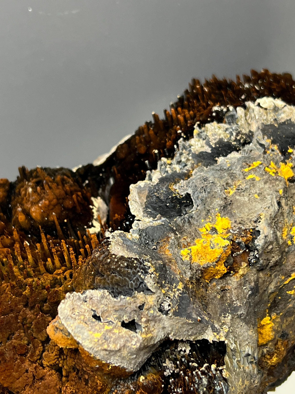 Museum Quality Extra Large Limonite With Stalactite Goethite, For Special Collector Item - Crystal Gemstone AE 