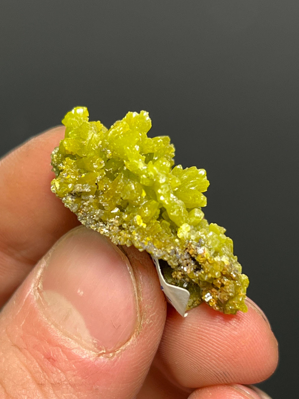 Museum Grade, Pyromorphite Specimen, 16gram - Crystal Gemstone AE 