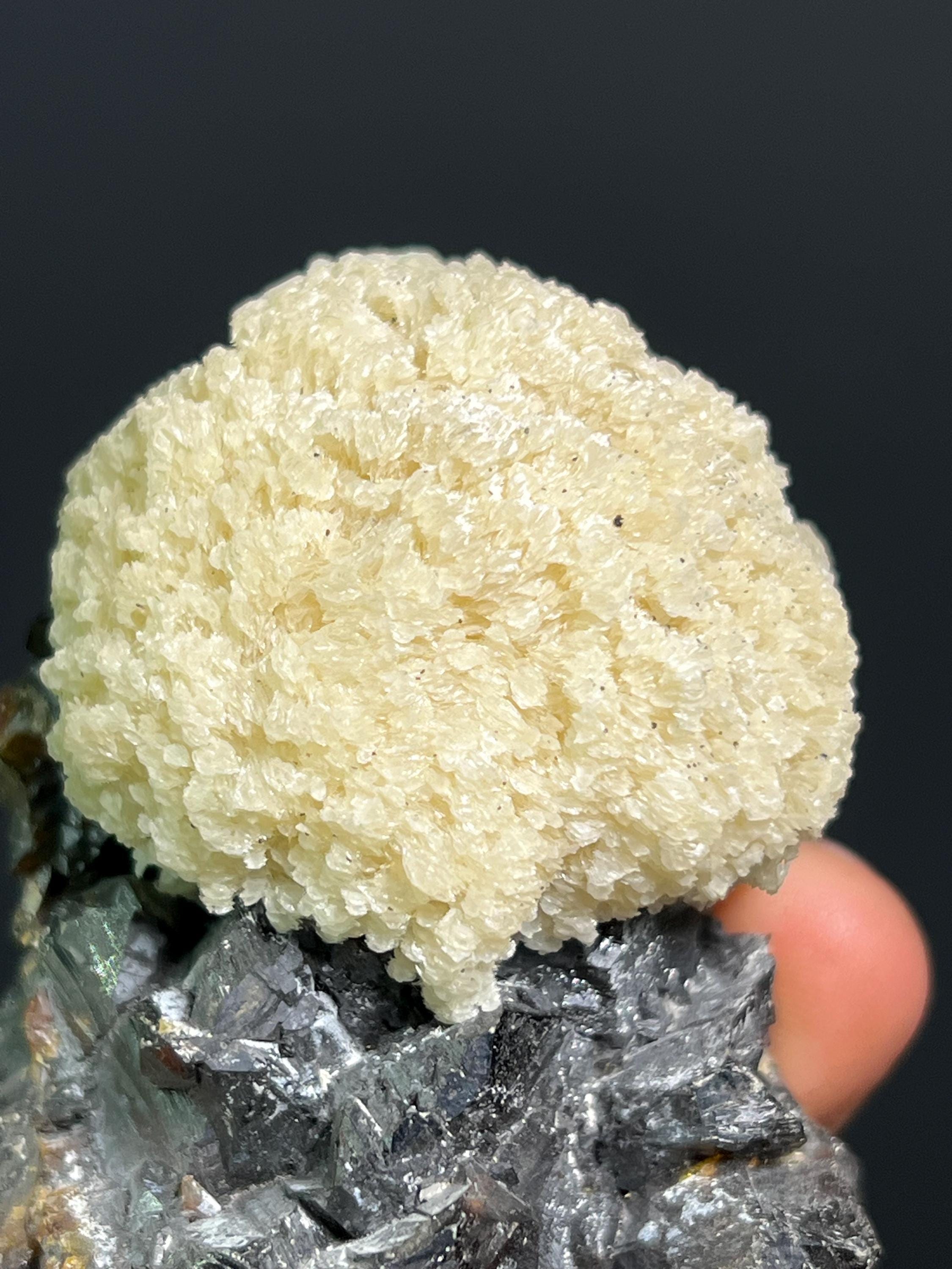 Top Quality Barite With Sphalerite Specimen, 250gram - Crystal Gemstone AE 