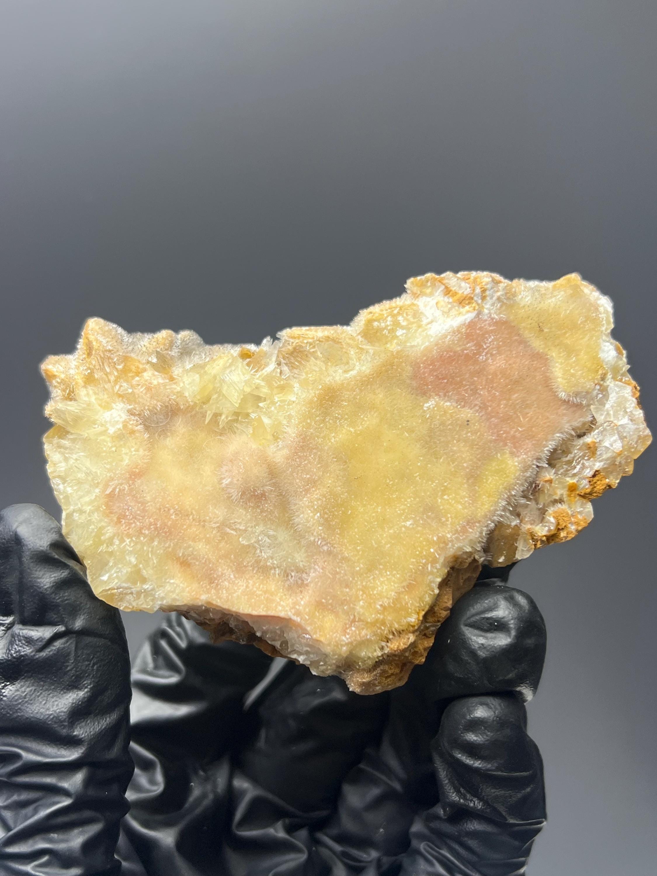 Double Sided Feather Crystal Calcite - Crystal Gemstone AE 