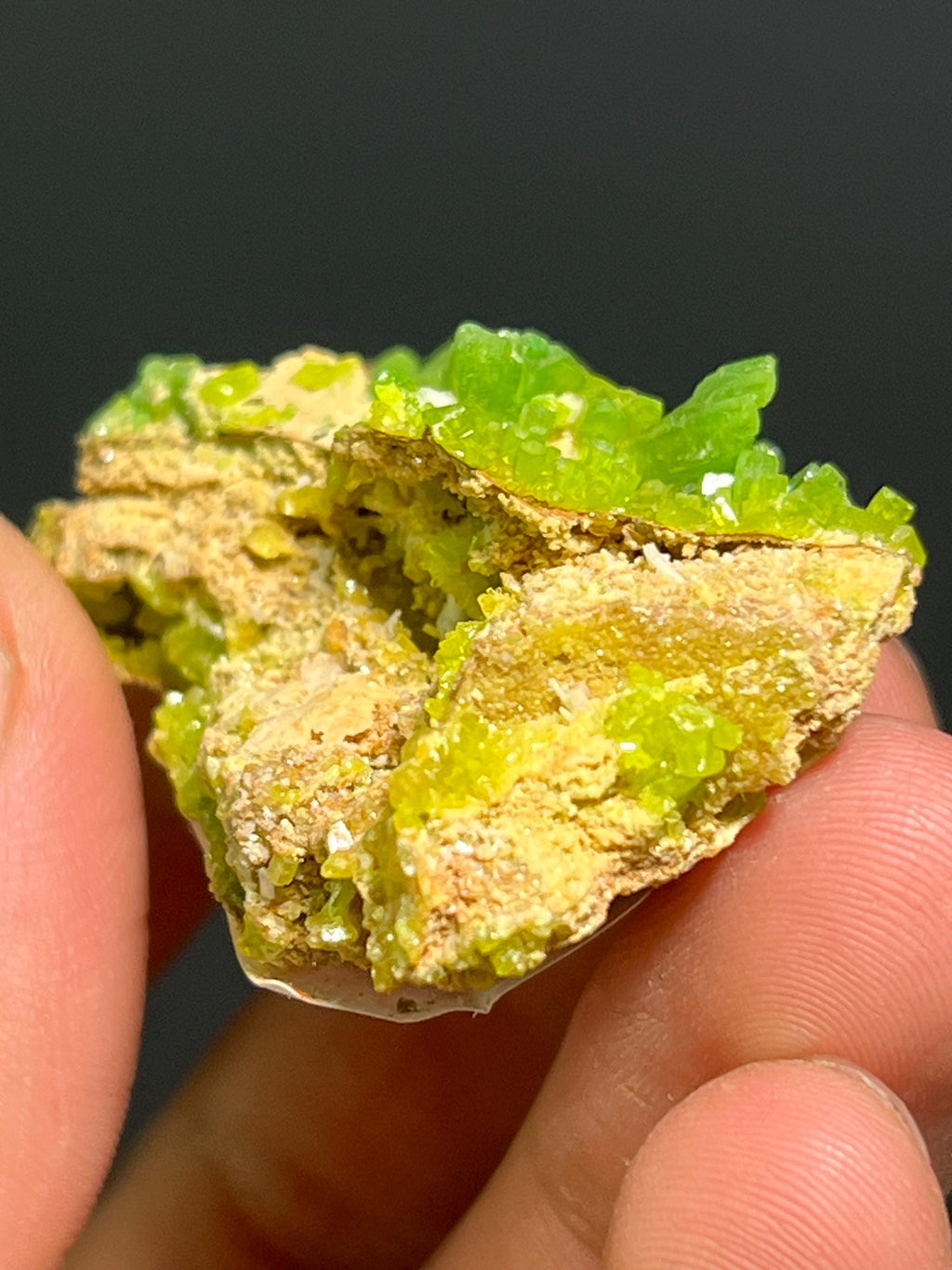 Very Special Pyromorphite Specimen, 38gram - Crystal Gemstone AE 