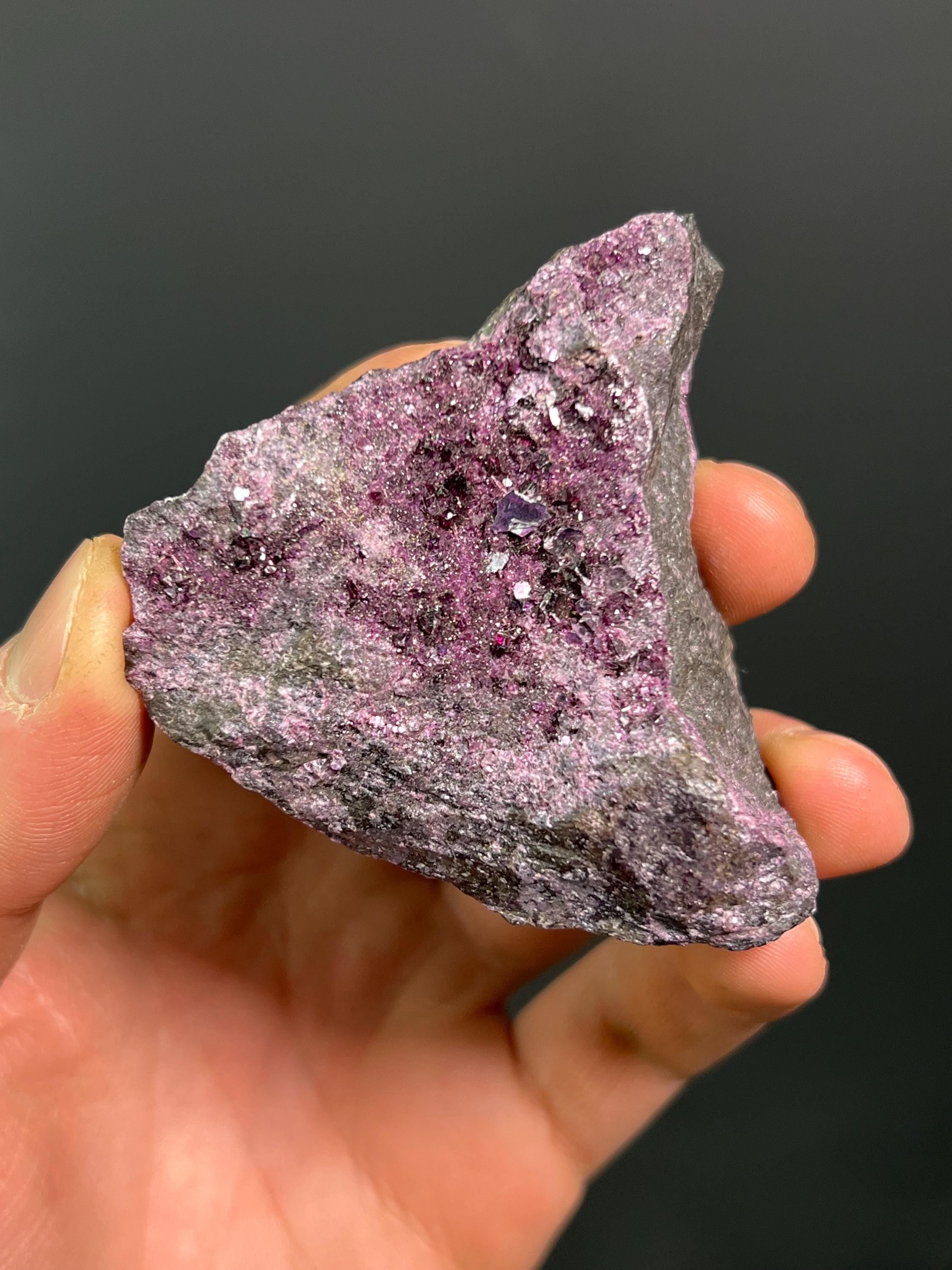 Very Special Two Sided Kammererite Specimen - Crystal Gemstone AE 