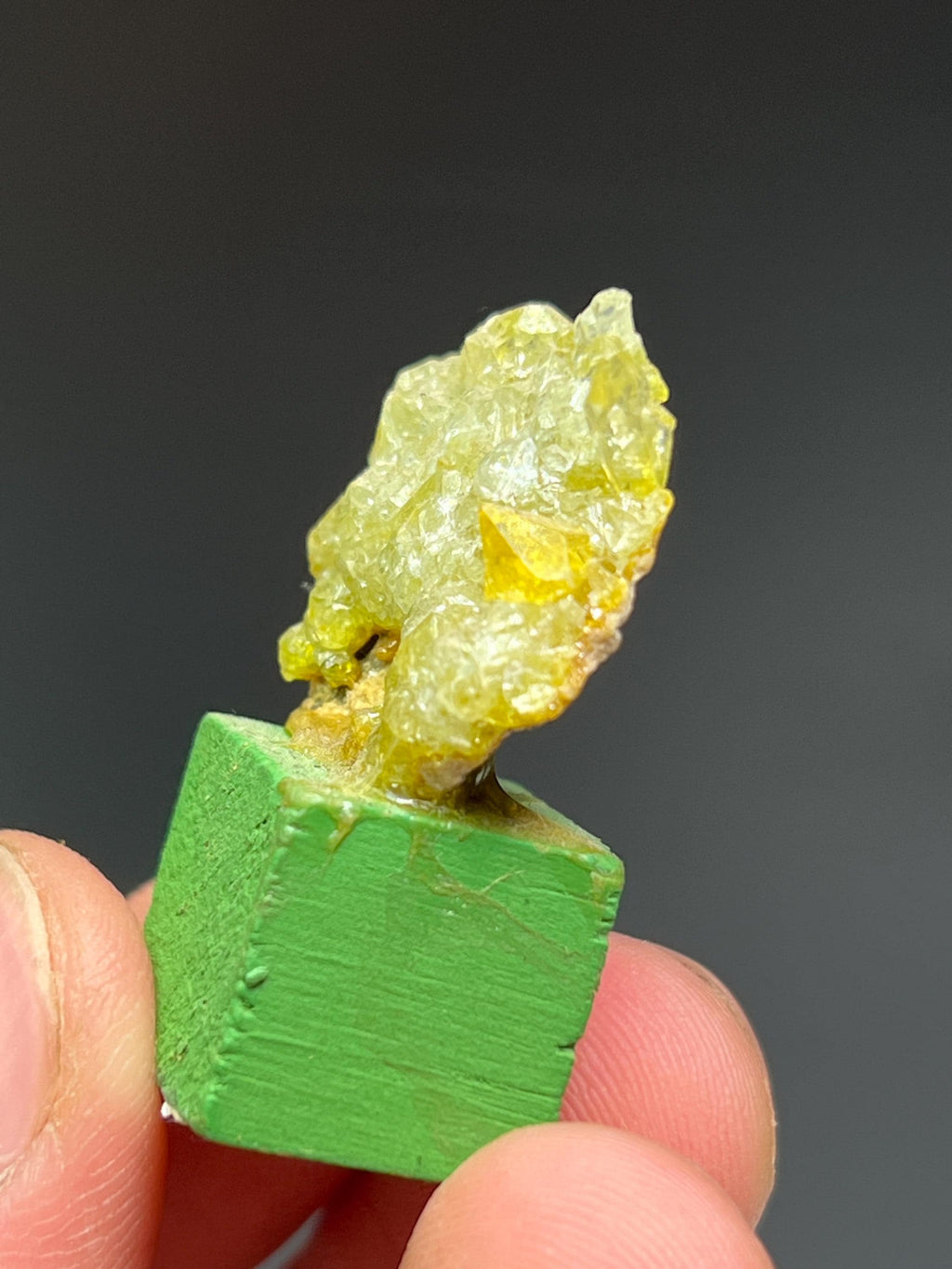 Brazilianite Specimen - Brazil - Crystal Gemstone AE 