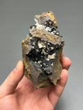 Very Special, Crystal Calcite On Hematite, From Turkey - Crystal Gemstone AE 
