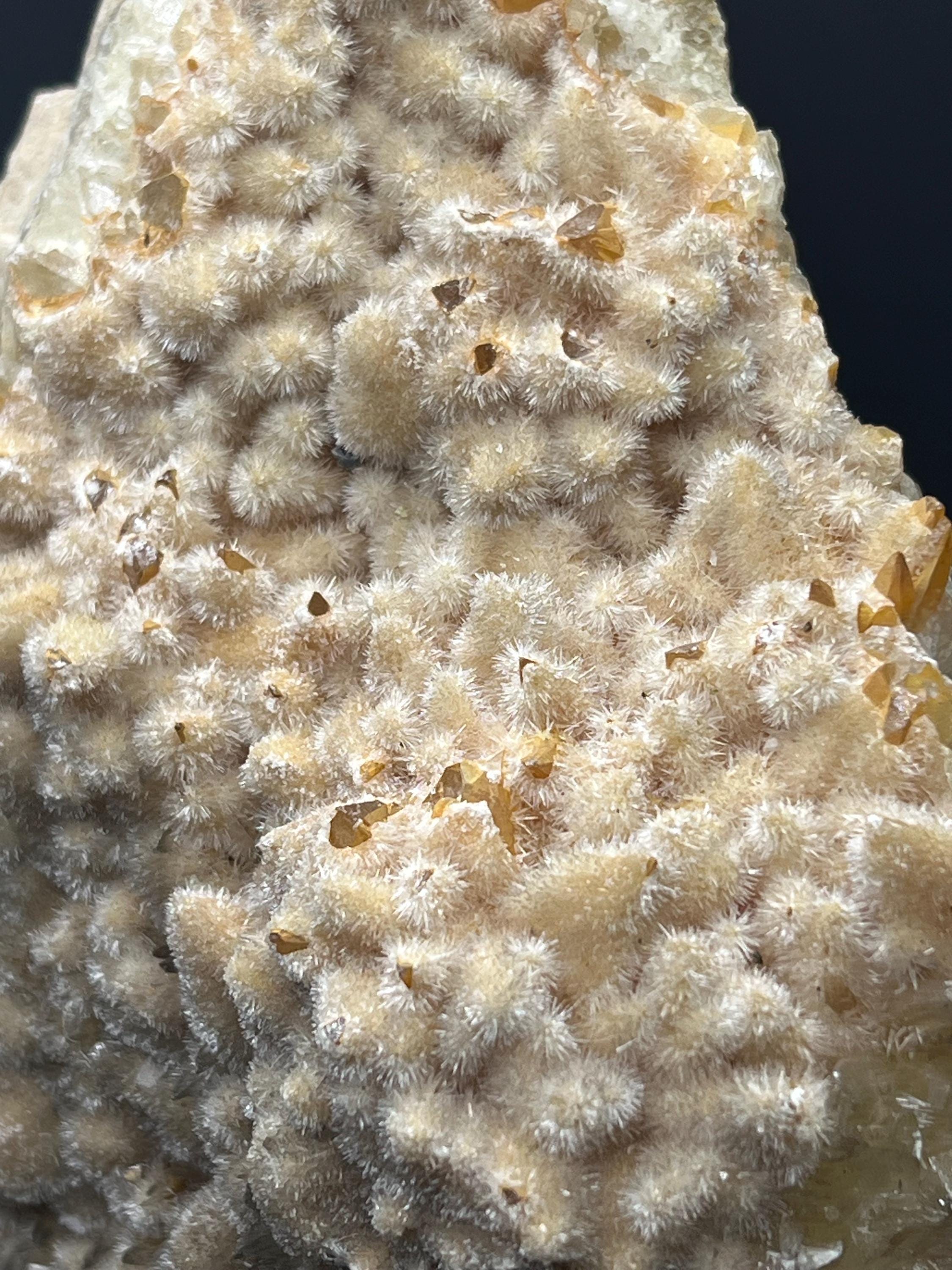 Feather Crystal Calcite Specimen - Crystal Gemstone AE 