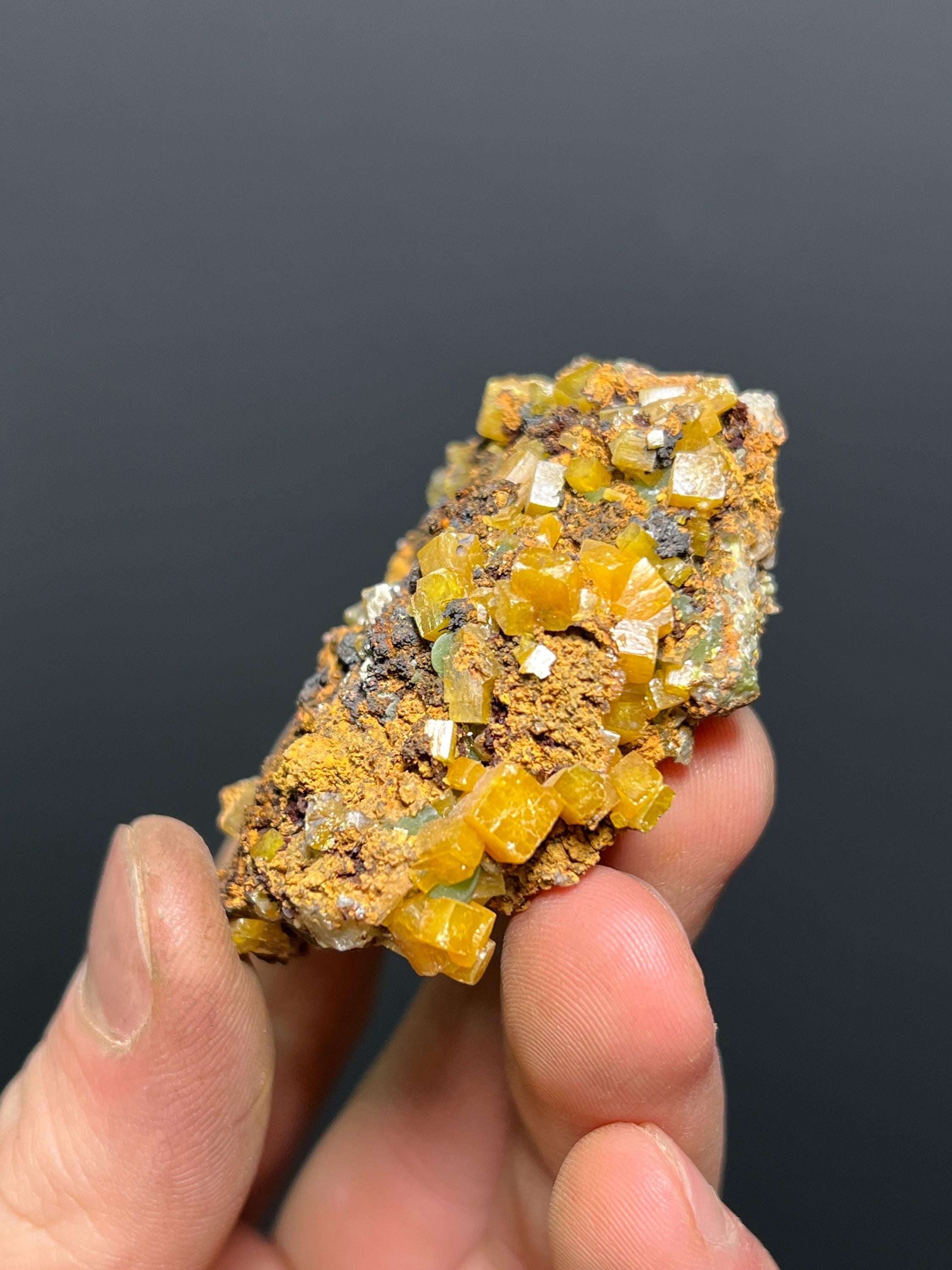 Very Special, Wulfenite Specimen, 62gram - Crystal Gemstone AE 