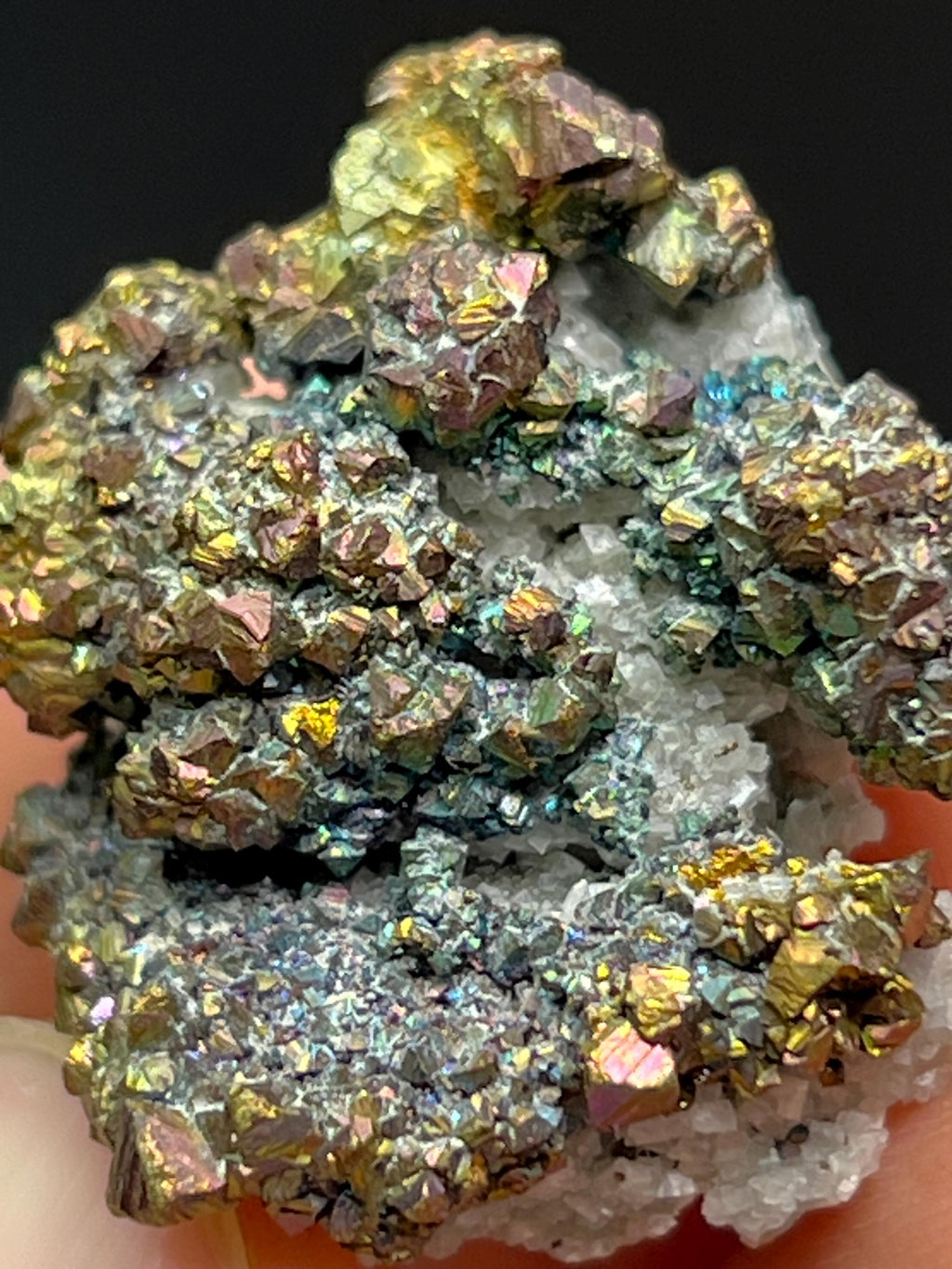 Specific Chalcopyrite Specimen - Crystal Gemstone AE 