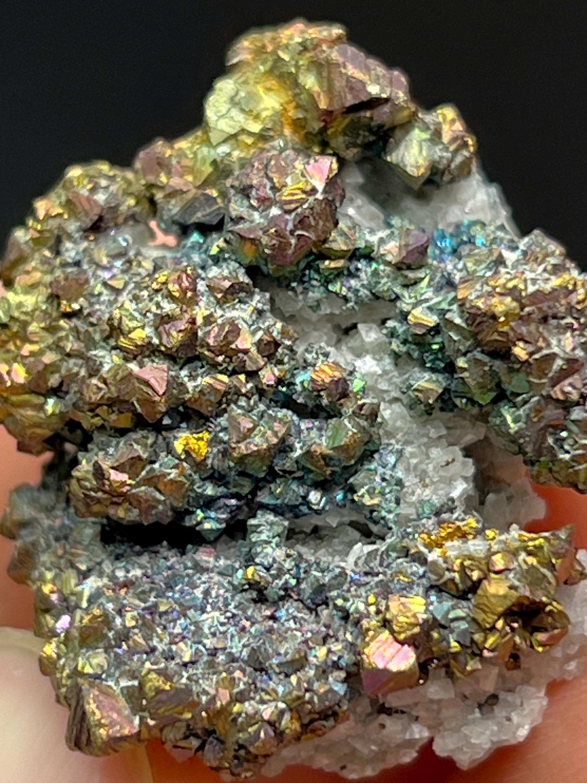 Specific Chalcopyrite Specimen - Crystal Gemstone AE 