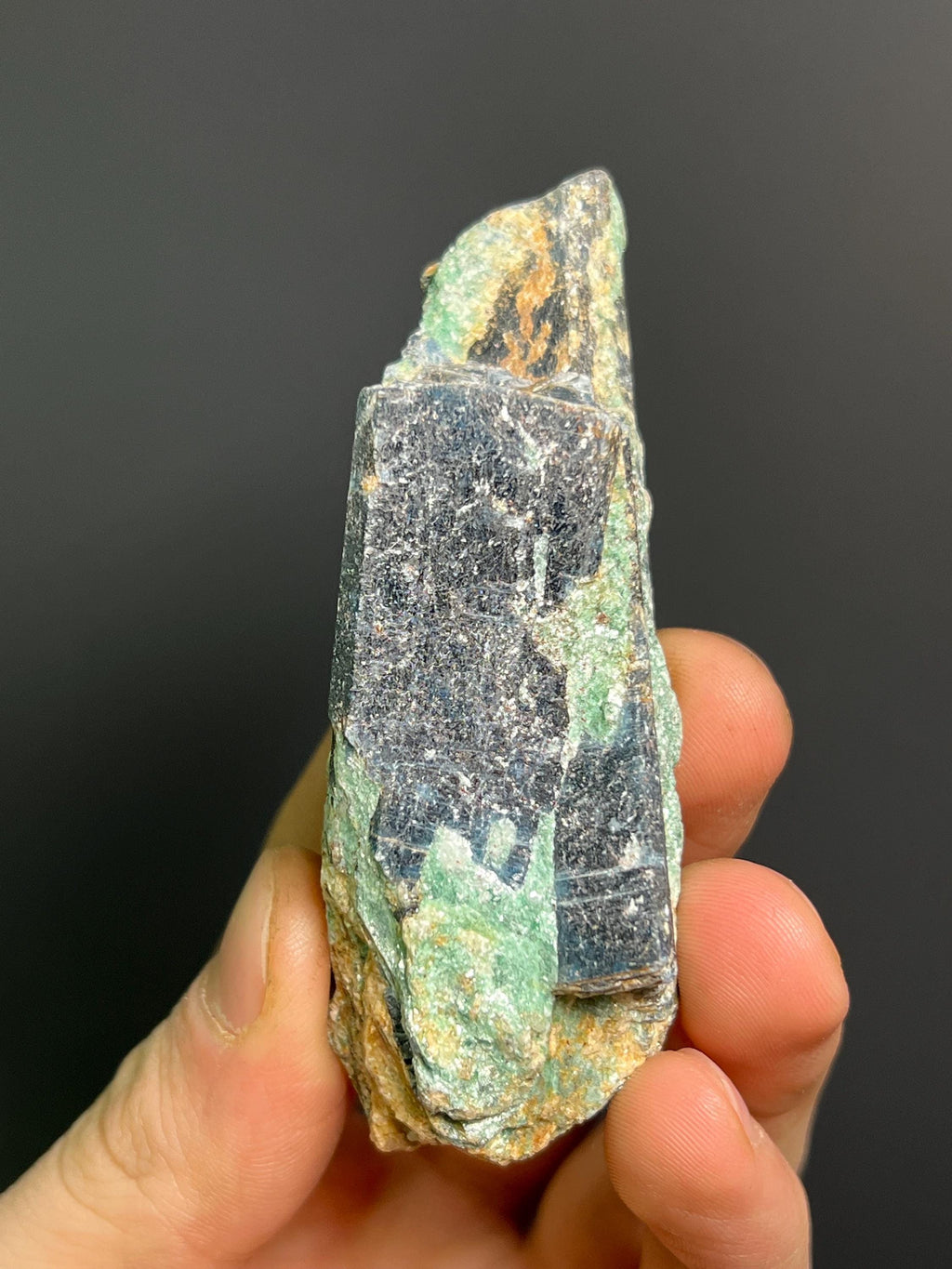 Dark Blue Tanzania Spar Kyanite Specimen - Crystal Gemstone AE 