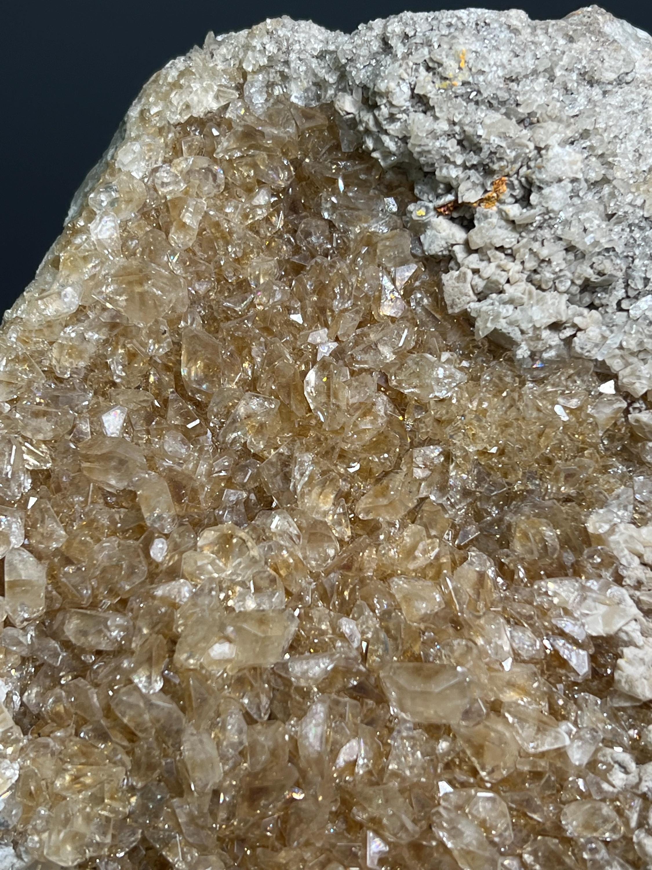 Museum Grade! Brown Colemanite Specimen, 3,6kg - Crystal Gemstone AE 