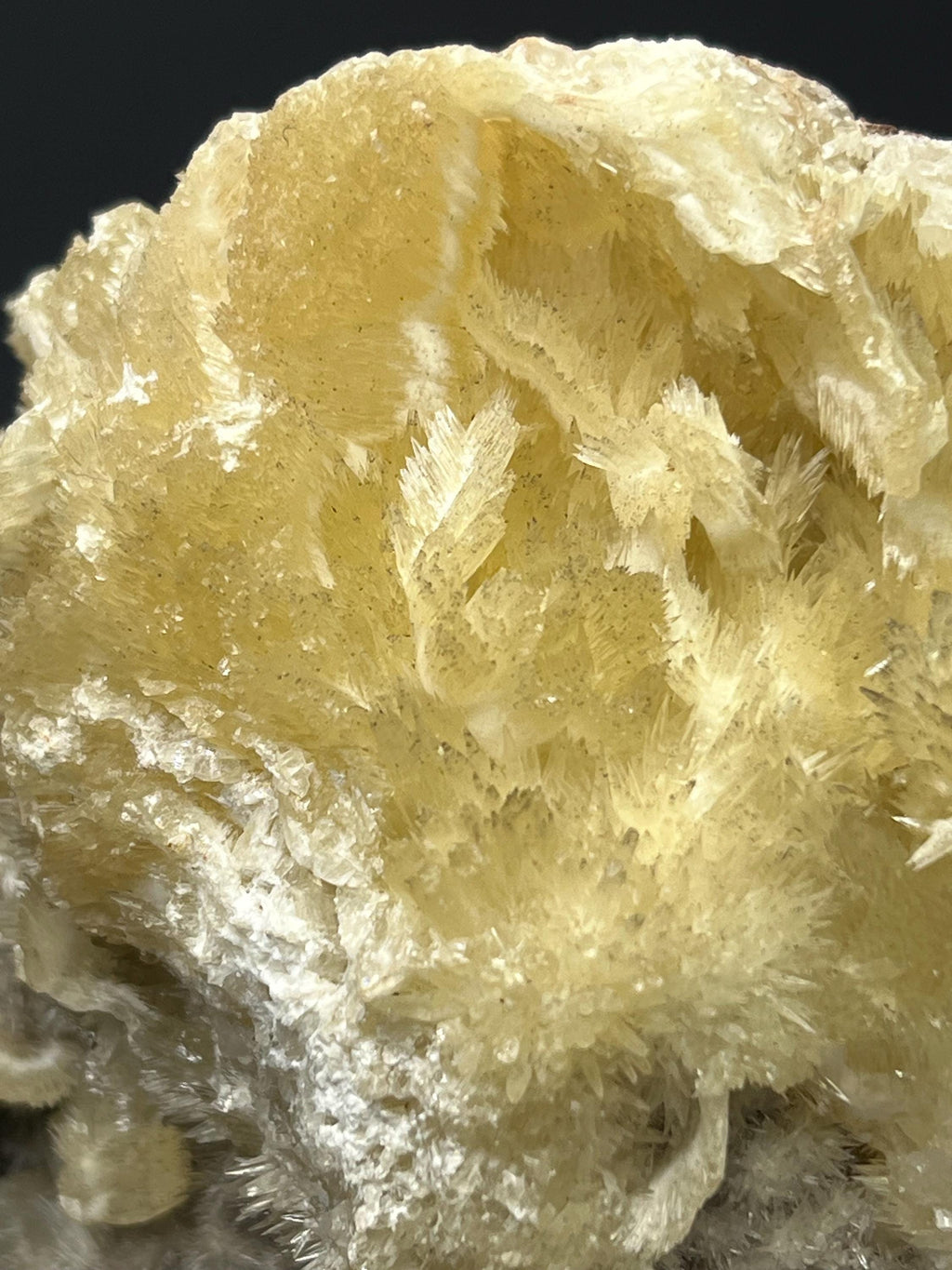 Feather Crystal Calcite Specimen - Crystal Gemstone AE 
