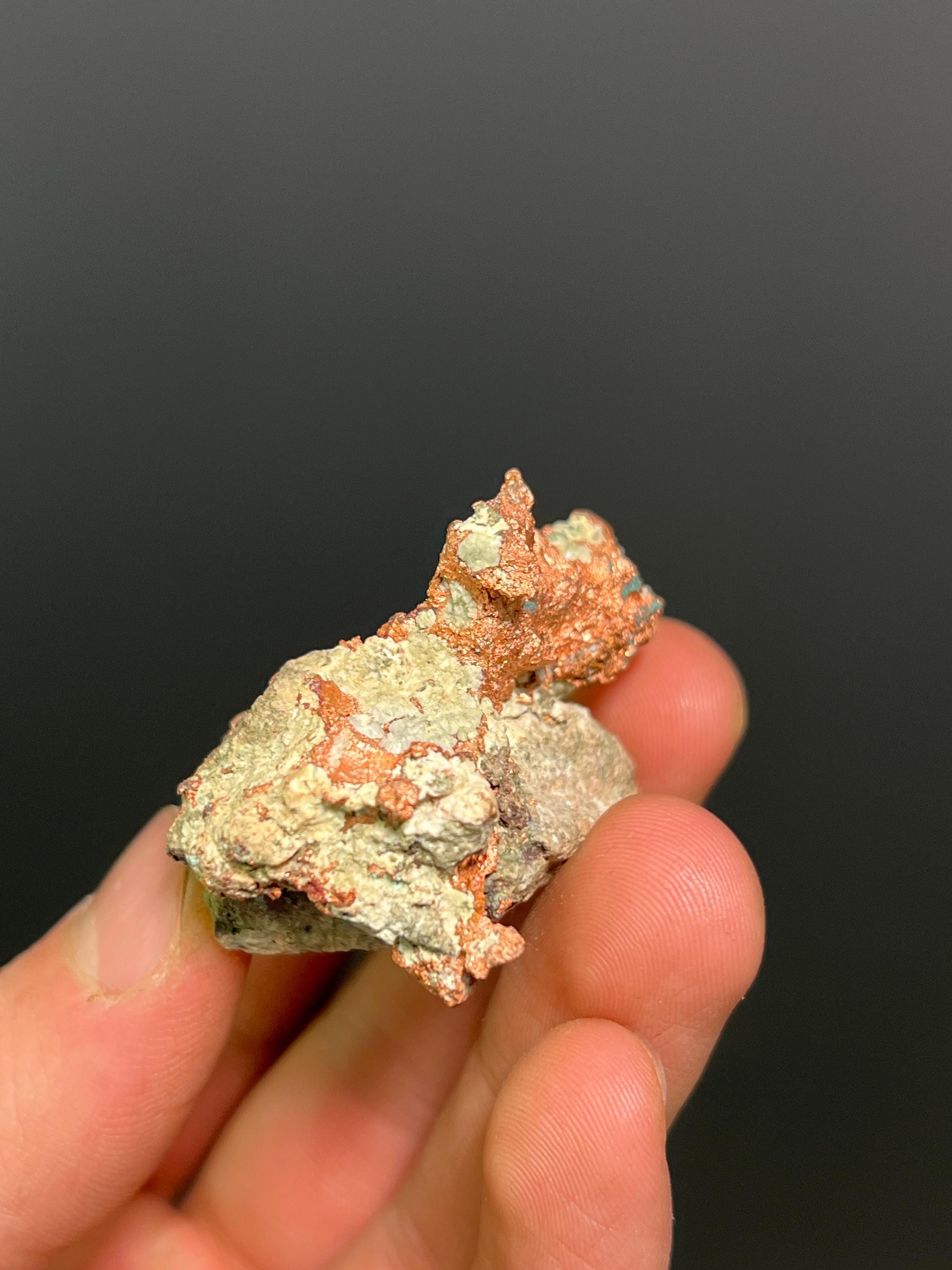 Native Copper - USA - Crystal Gemstone AE 