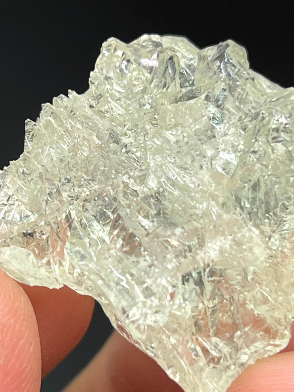 Special Natural Etched Topaz Specimen - Crystal Gemstone AE 